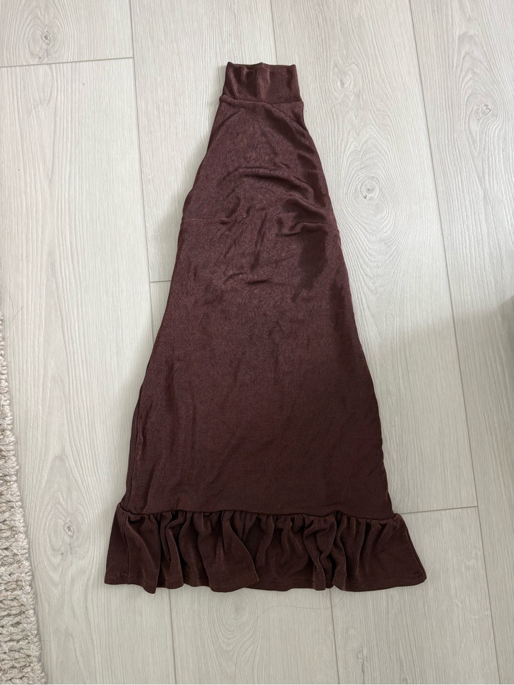 NWT ROLO MINI DRESS CHOCOLATE - Picture 4 of 7